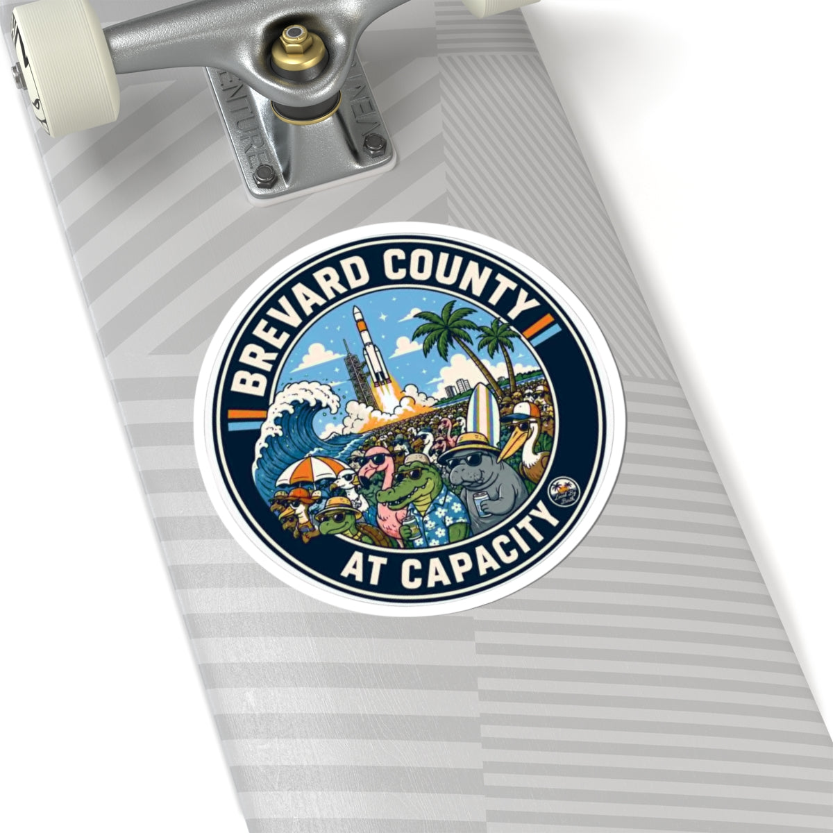 Brevard County At Capacity Sticker
