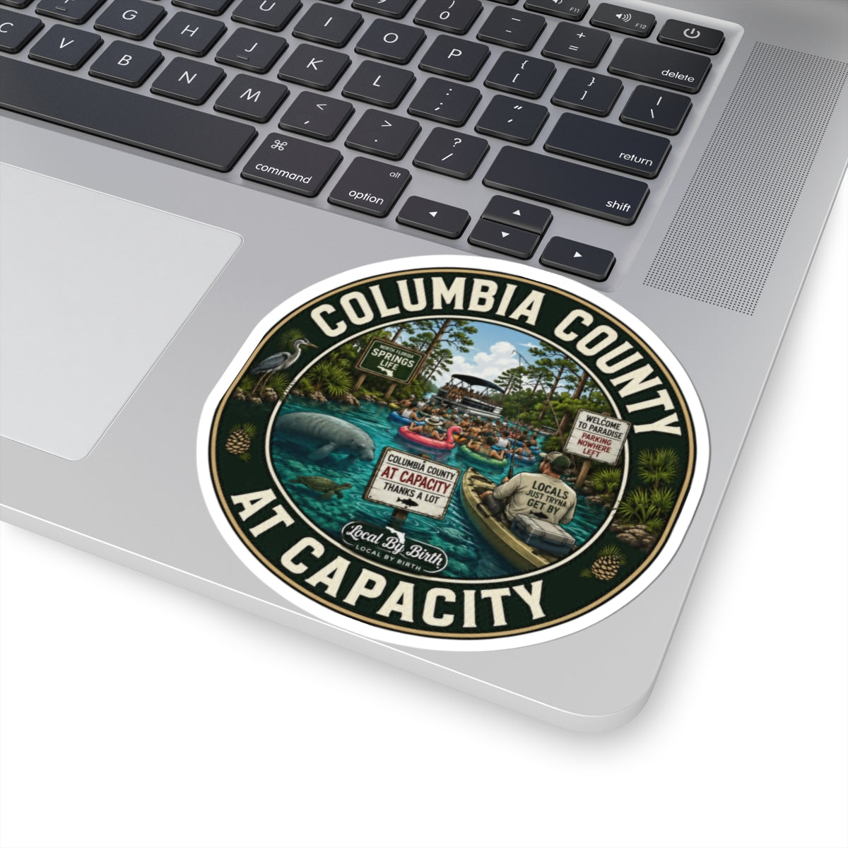 Columbia County At Capacity Sticker