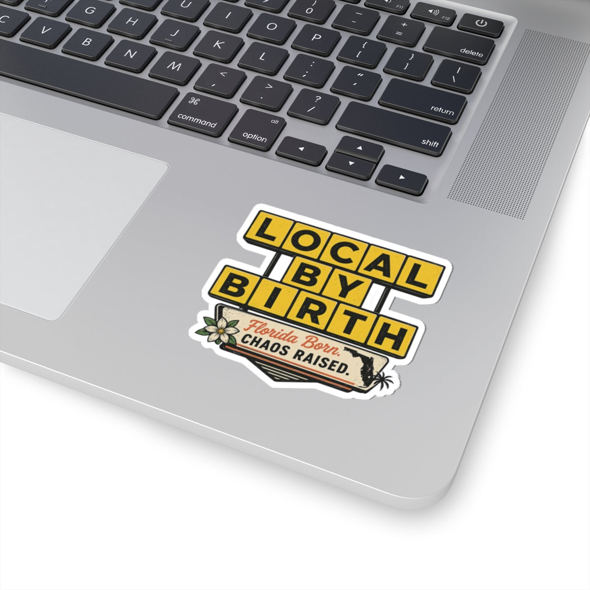 Florida Waffle House Style Sticker – Funny Local Pride Vinyl Decal | Local By Birth