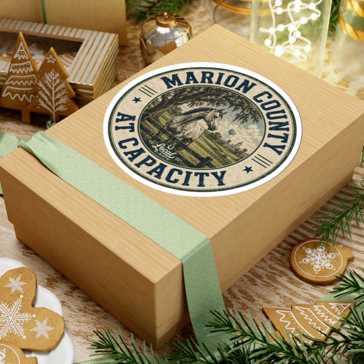 Marion County At Capacity Sticker