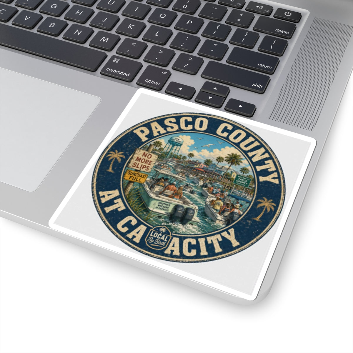 Pasco County at Capacity Sticker