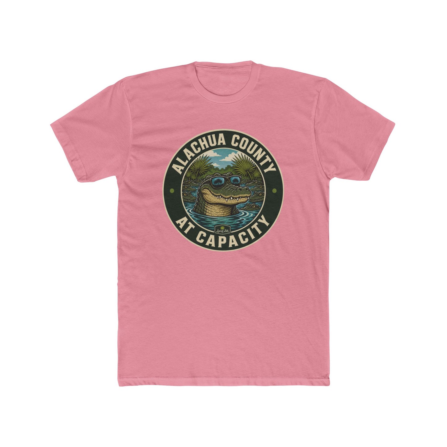 Alachua County At Capacity T-Shirt — Retro Alligator Graphic Tee