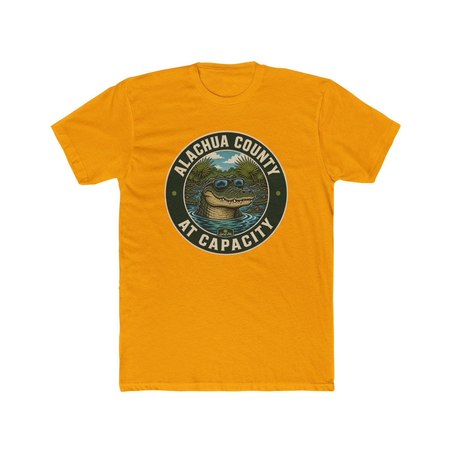 Alachua County At Capacity T-Shirt — Retro Alligator Graphic Tee