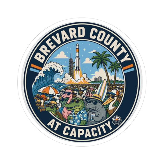 Brevard County At Capacity Sticker
