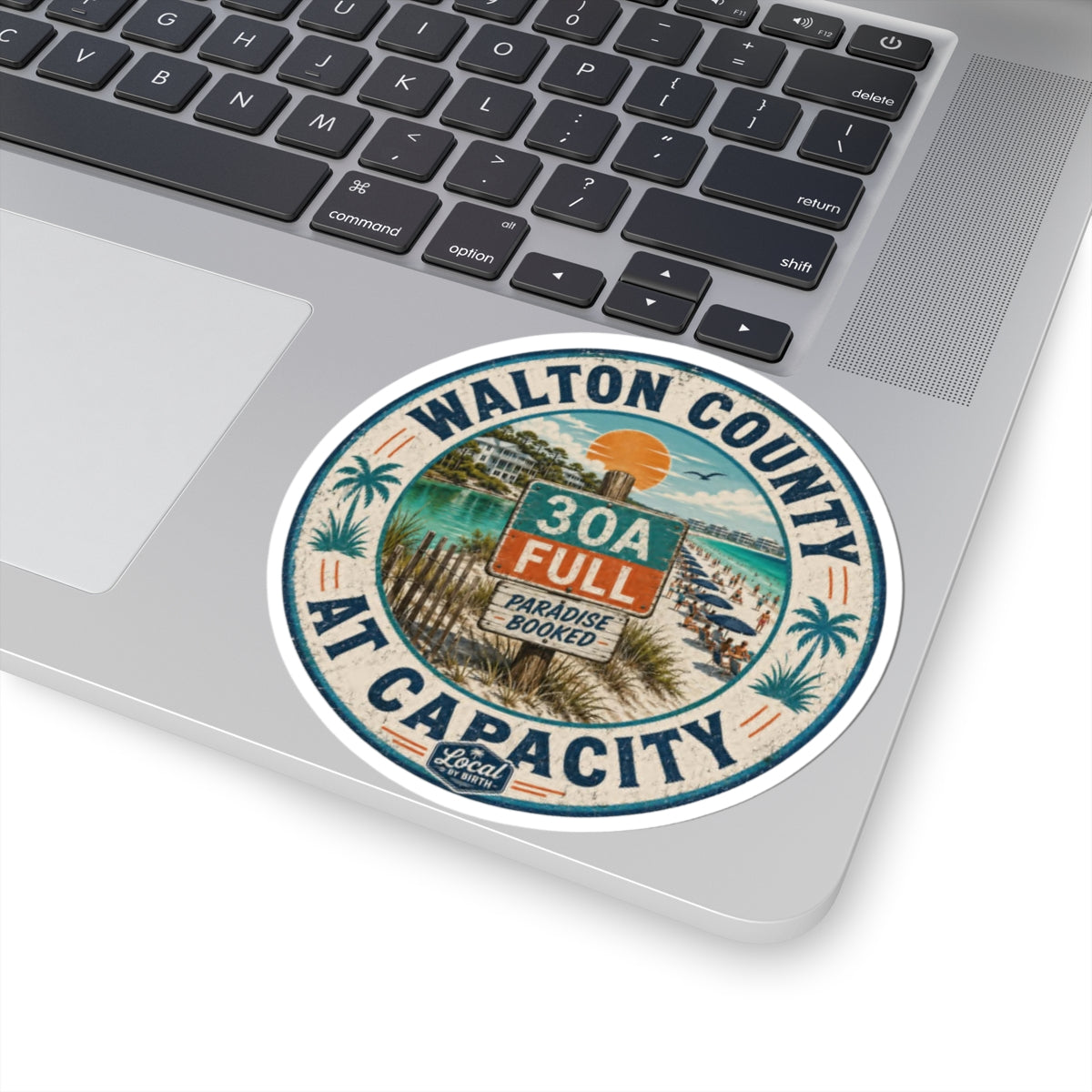 Walton County 'At Capacity' Sticker
