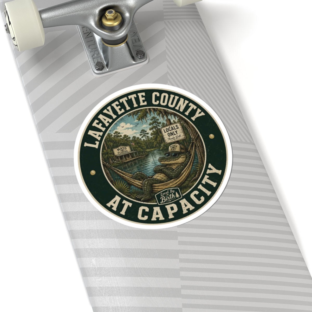 Lafayette County At Capacity Sticker