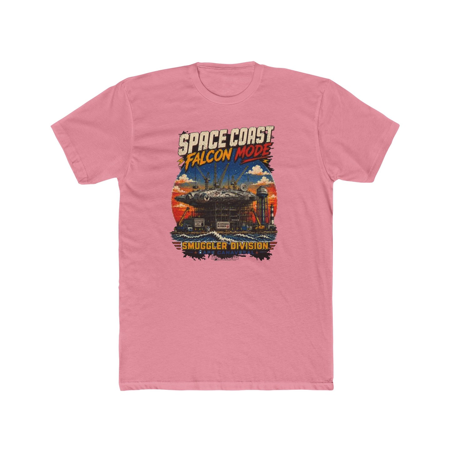 🚀 Space Coast Falcon Mode: Smuggler Division T-Shirt