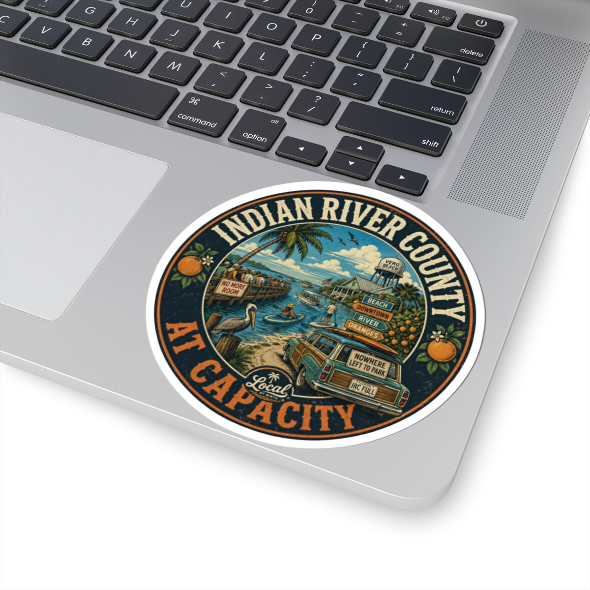 Indian River County At Capacity Sticker